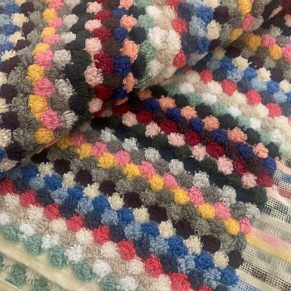 Other - Rainbow  Bath Cotton Pom pom Turkish Towel - Size 72 x 36 inch